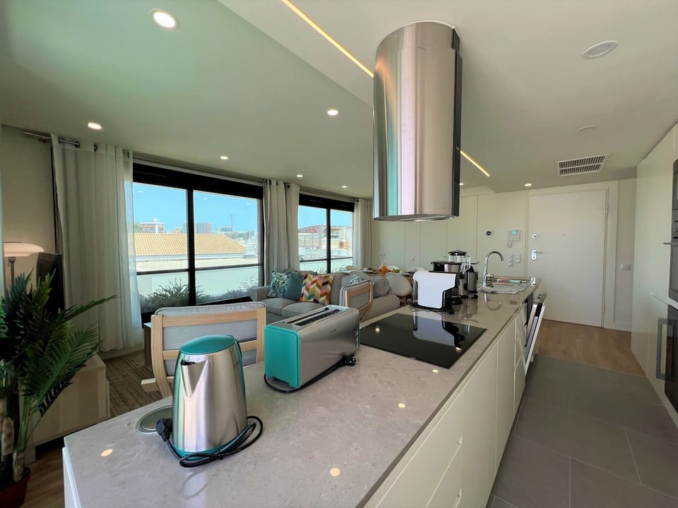 Apartment, 2 Bedrooms, 2 Bathrooms | Private kitchen | Coffee/tea maker, microwave, oven, dishwasher