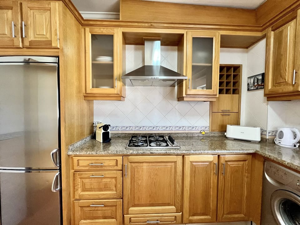 Apartment, 2 Bedrooms, Pool Access | Private kitchen | Coffee/tea maker, microwave, toaster
