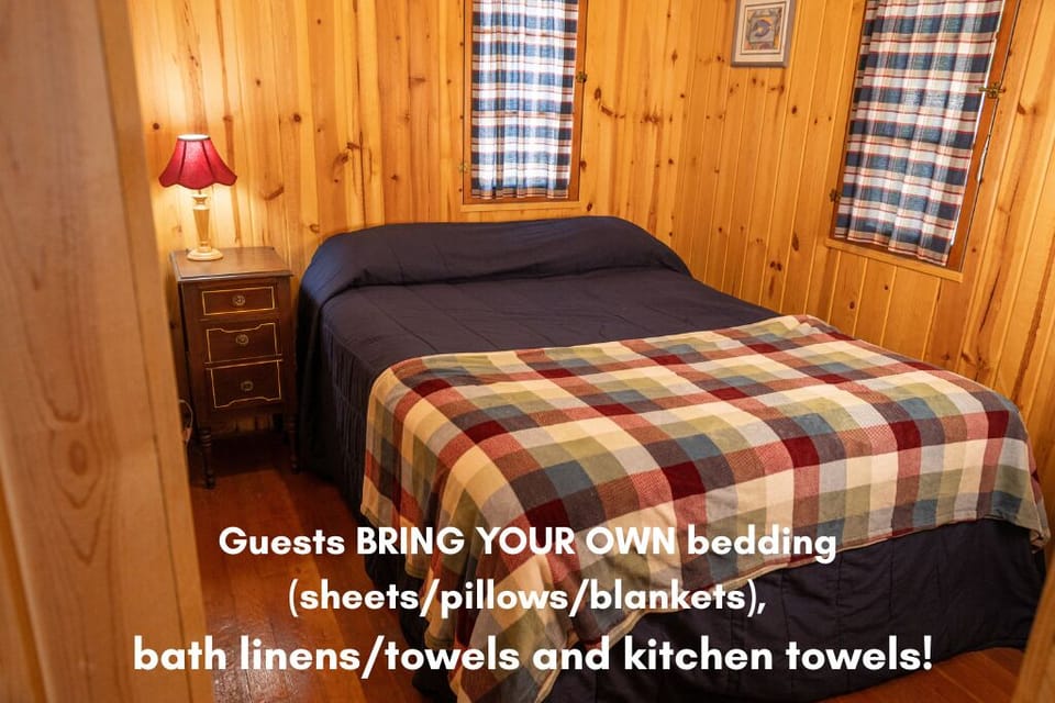 *Guests bring all their own bedding (pillows/sheets/blankets) and towels.