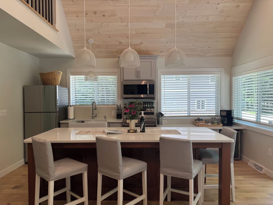 Quality Fixtures - Hardwood Flooring, Quartz Counters, Farm Sink, Kohler Faucet