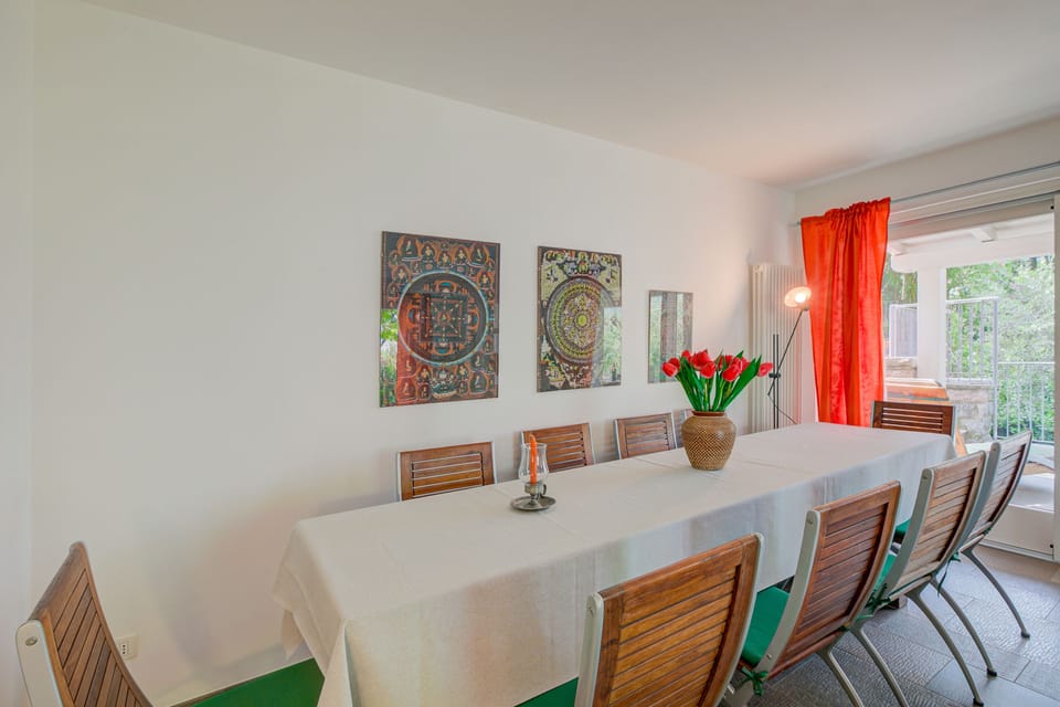 Table in the living room