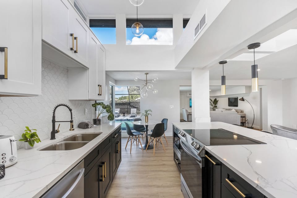 High Ceiling in Kitchen