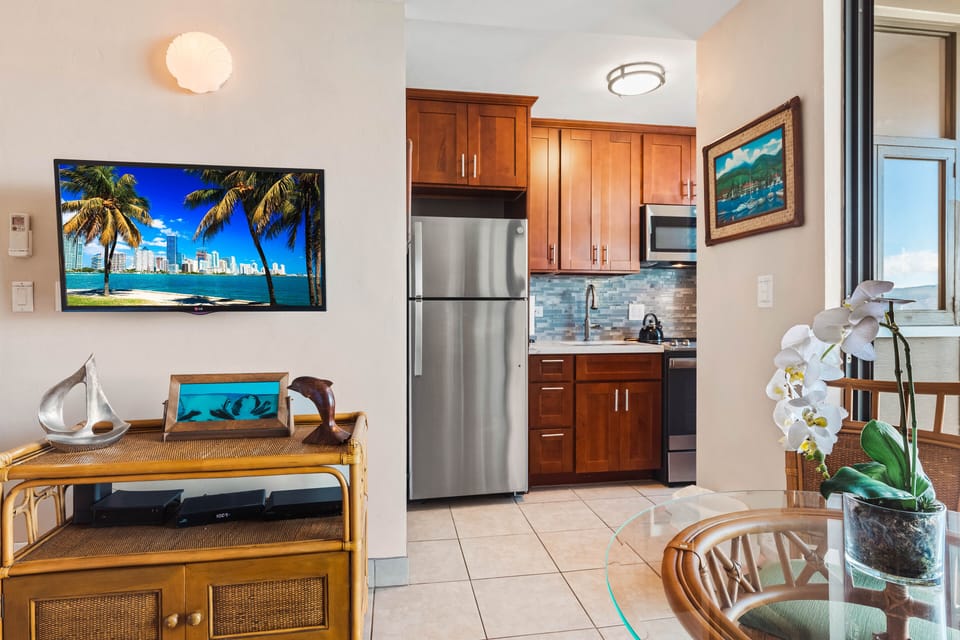 Step aside to your full-size kitchen
