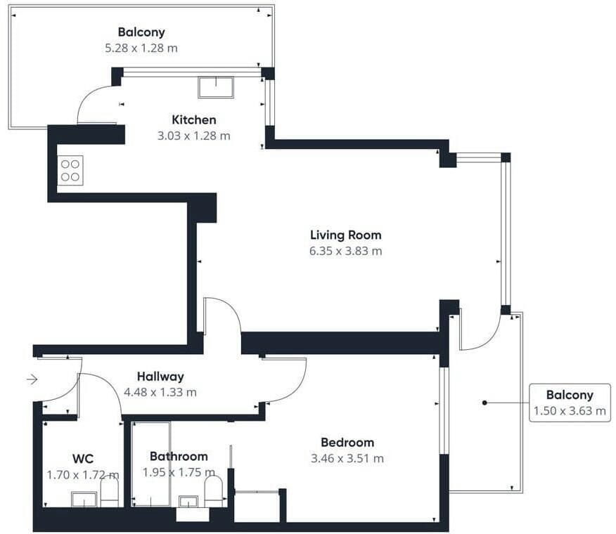 Scarborough View Luxury Apartment,  Scarborough - Host & Stay