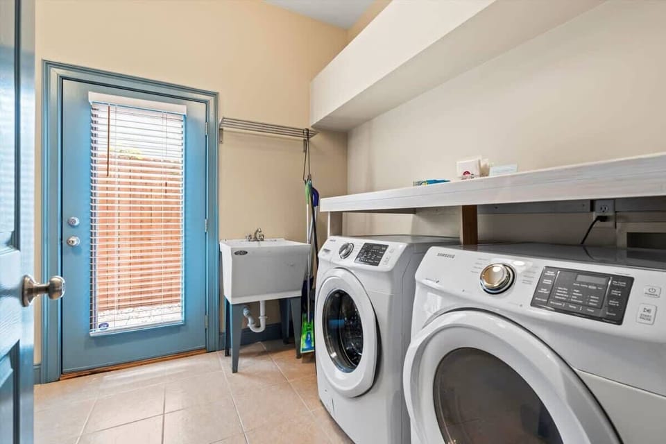 A washer and dryer for convenience