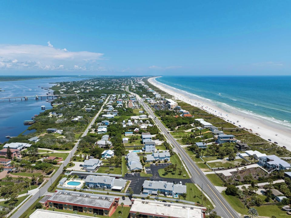 Coastal paradise in St. Augustine! Ocean, Intracoastal, & refreshing pool await.