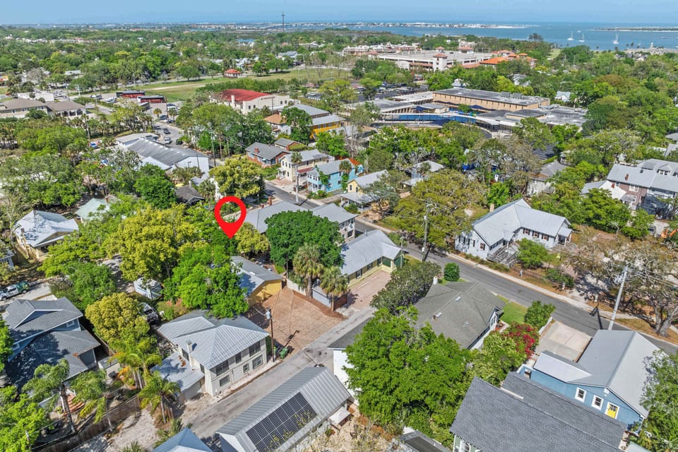 Elevated perspective of the area
