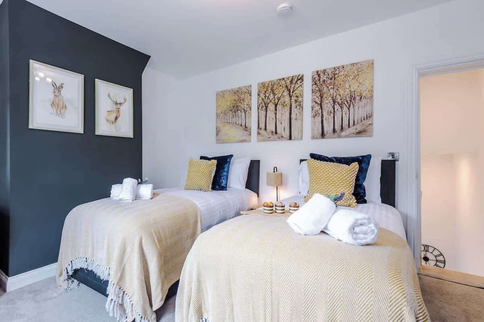 Bedroom 1 can be configured as a comfortable super-king or two equally as comfortable single beds.