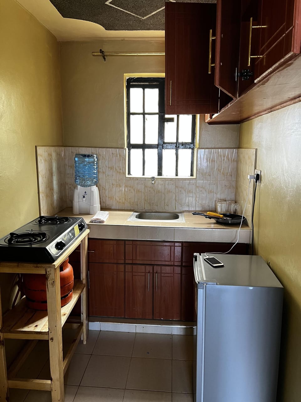 Apartment | Private kitchen | Fridge, oven, electric kettle