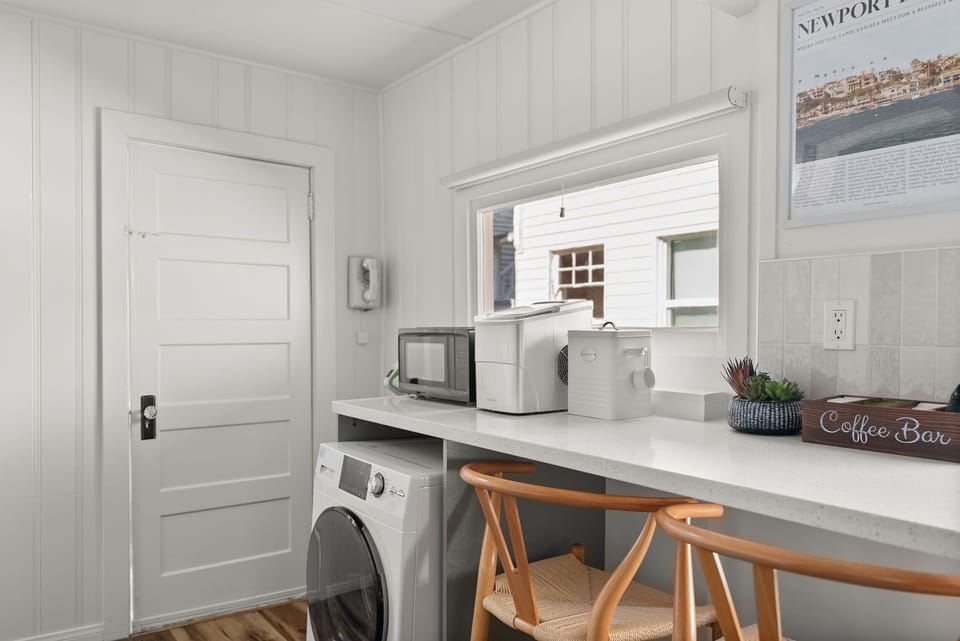 Clean off a little sand if needed in our washer/dryer unit