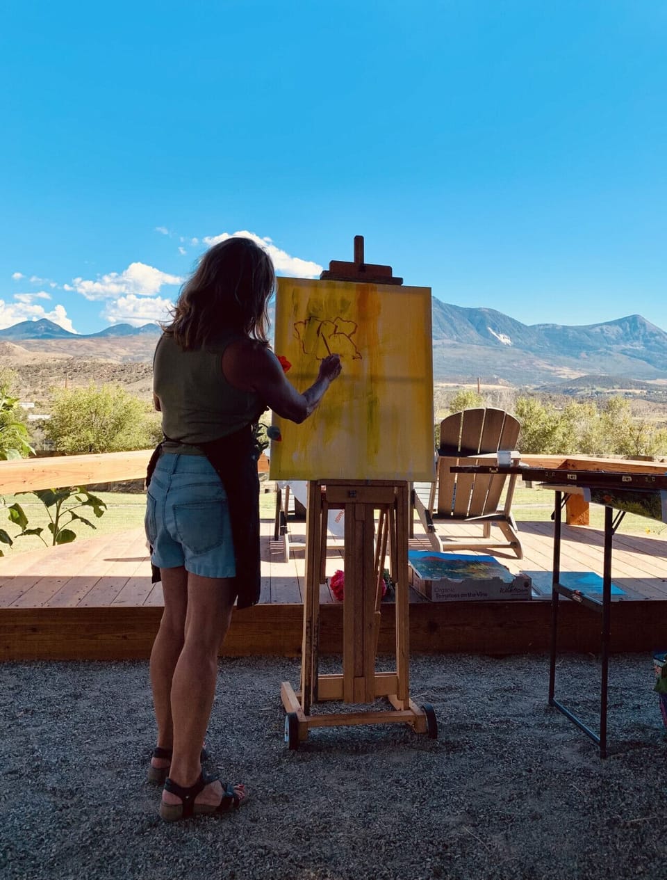 Learn to paint with the artist, Dawn Normali. Plan your special event at Fort Austin