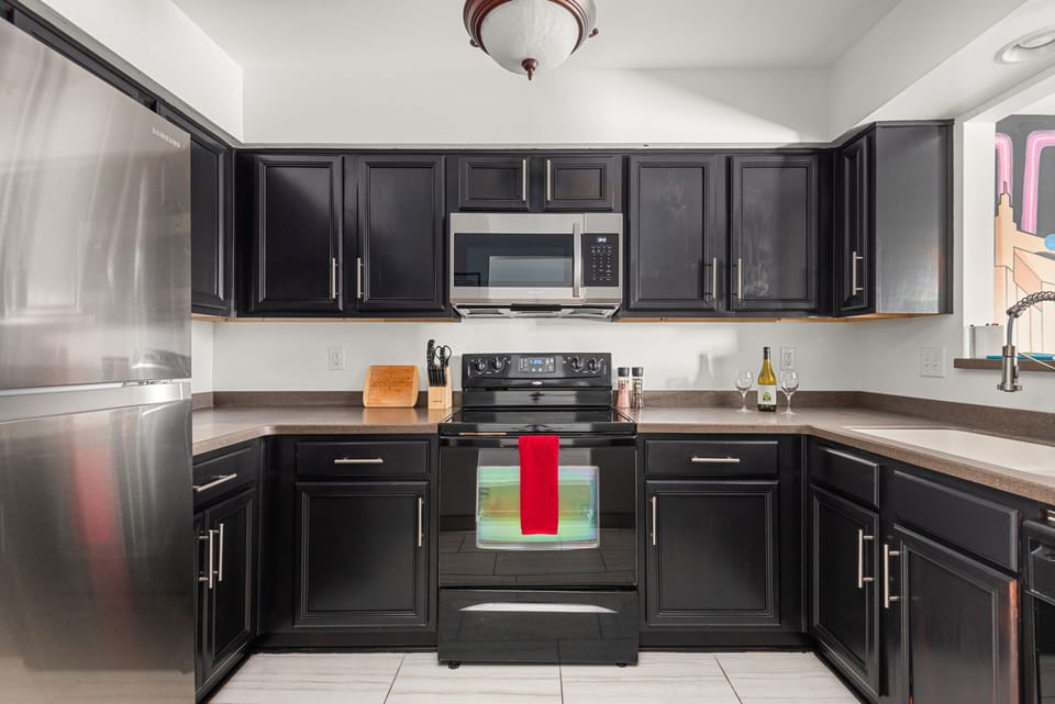 Fully equipped kitchen