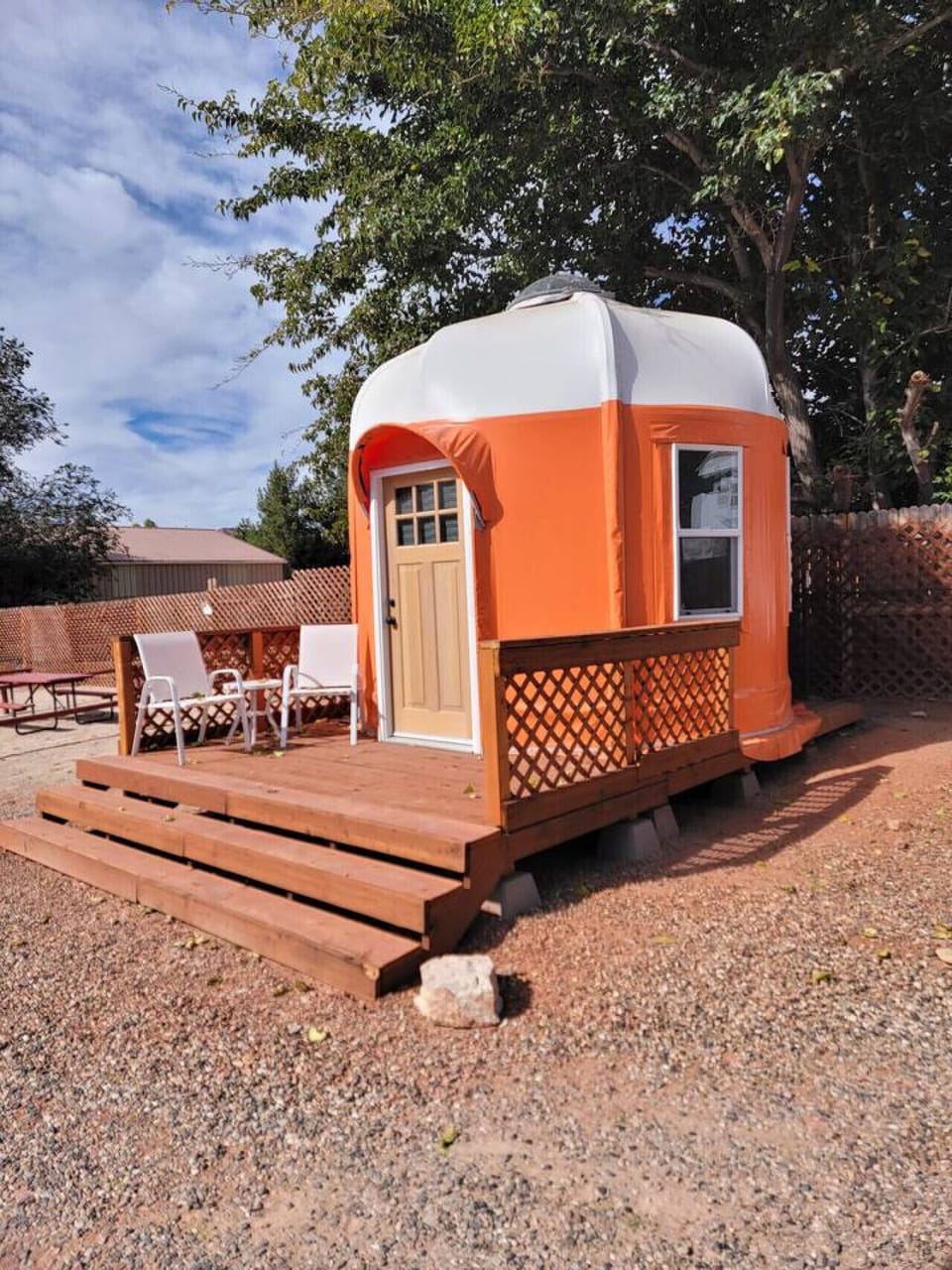 Tent 7 Yurt #1 Entrance