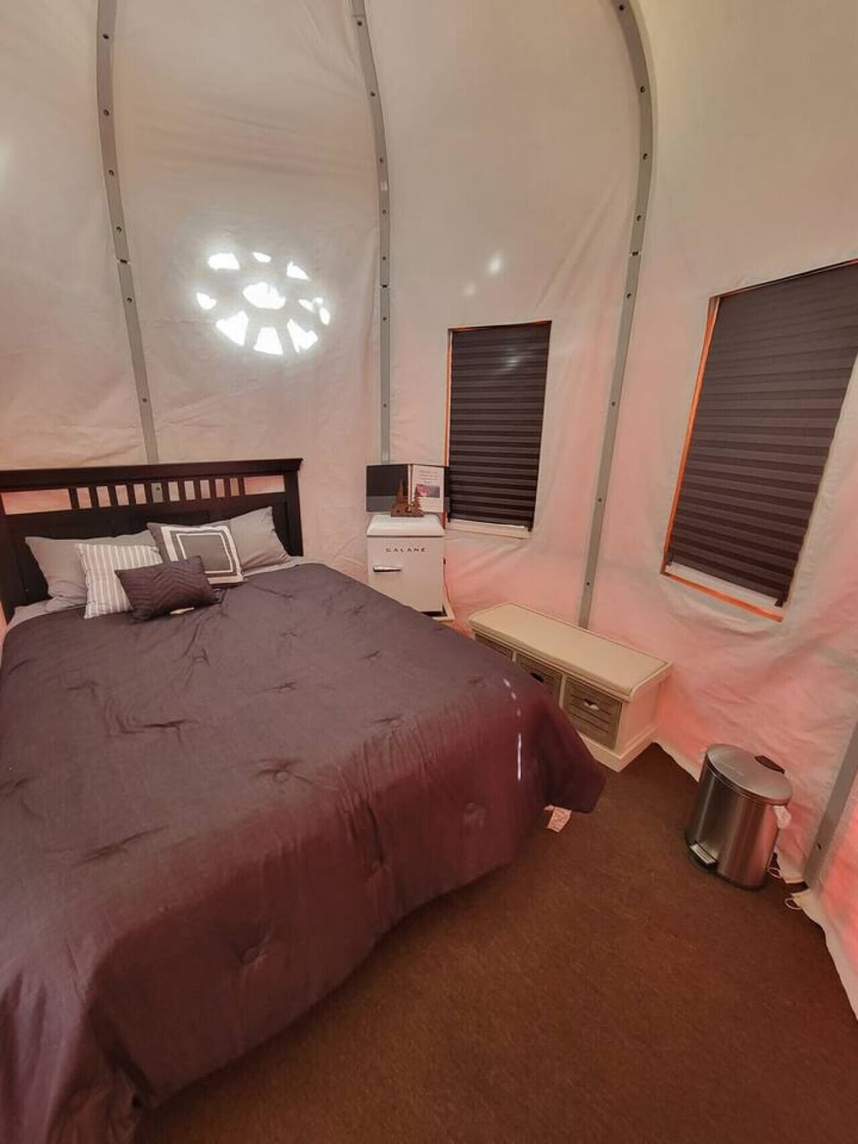 Tent 7 Yurt #1 Living Area