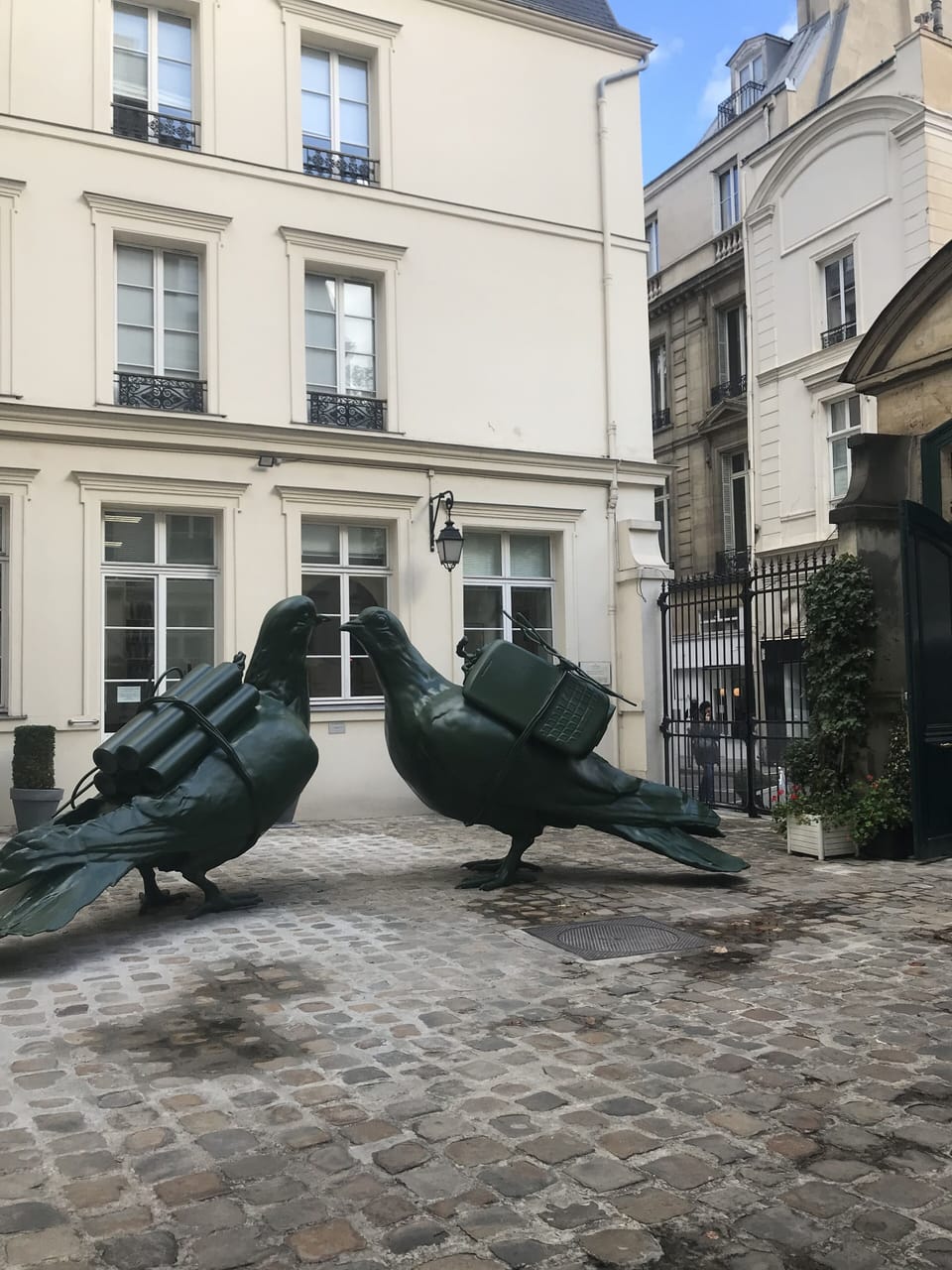 One of many Marais court yards