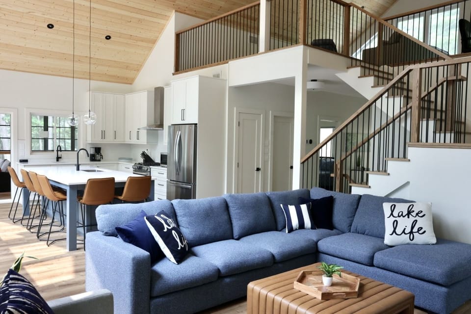 Open concept living space
