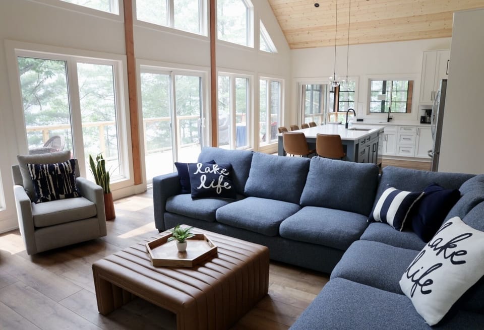 Large cozy sectional