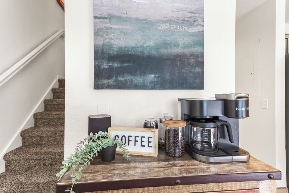 Coffee, Your Way — Multiple coffee options for the perfect morning cup—sip slow, start happy. ☕🌞