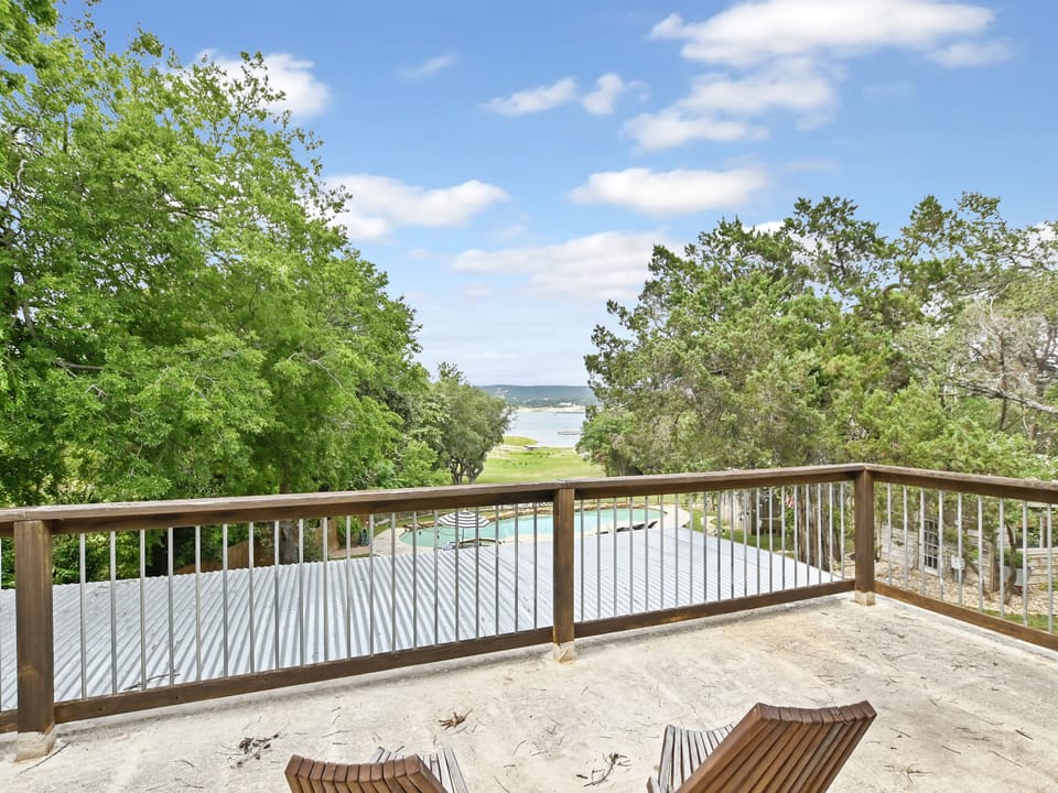 King Bedroom Private Balcony with Lake Views- 2nd floor