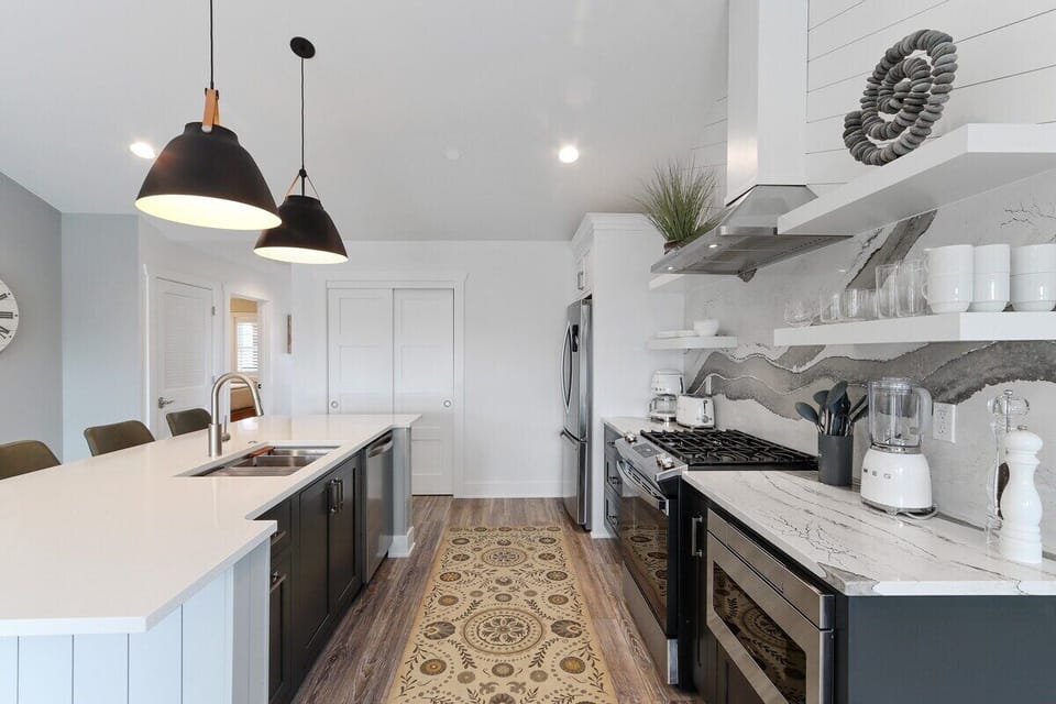 Renovated high-end kitchen