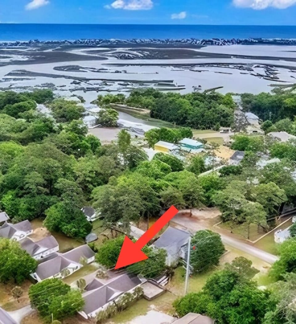 Aerial view of Sunnyside Villa