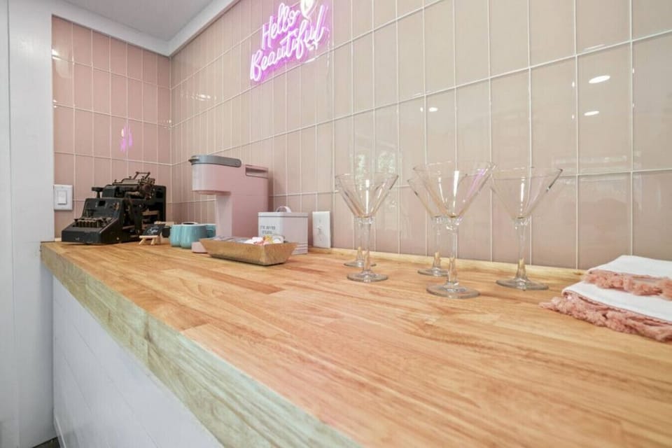 Lower level coffee bar