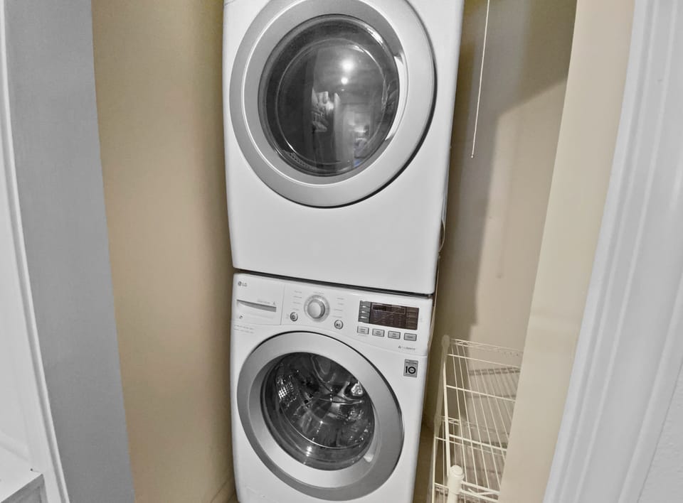 Laundry area (downstairs)