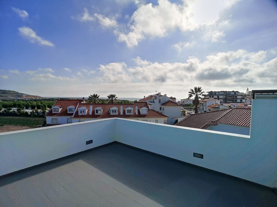 Rooftop with ocean view and sunset view