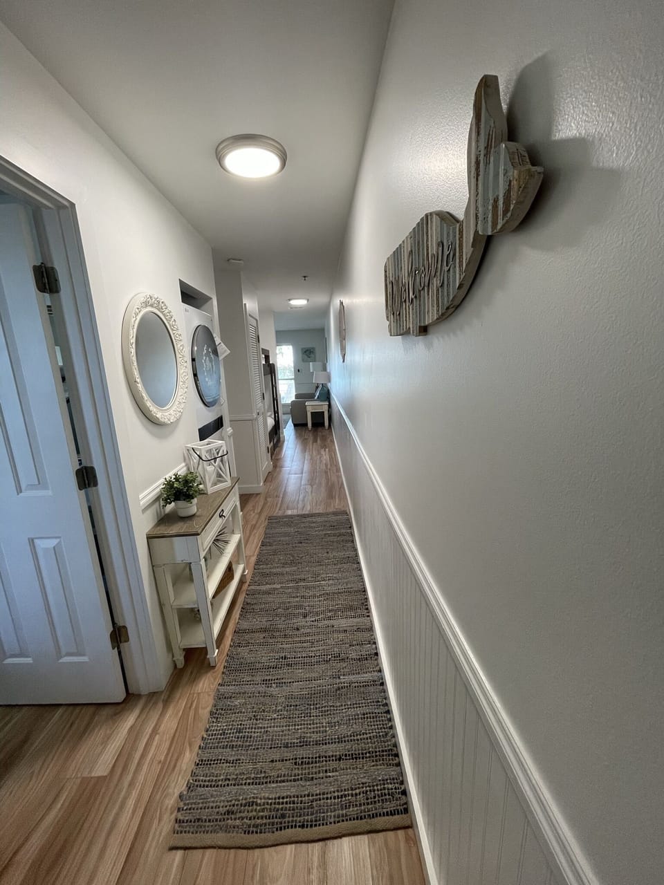 Hall view from doorway