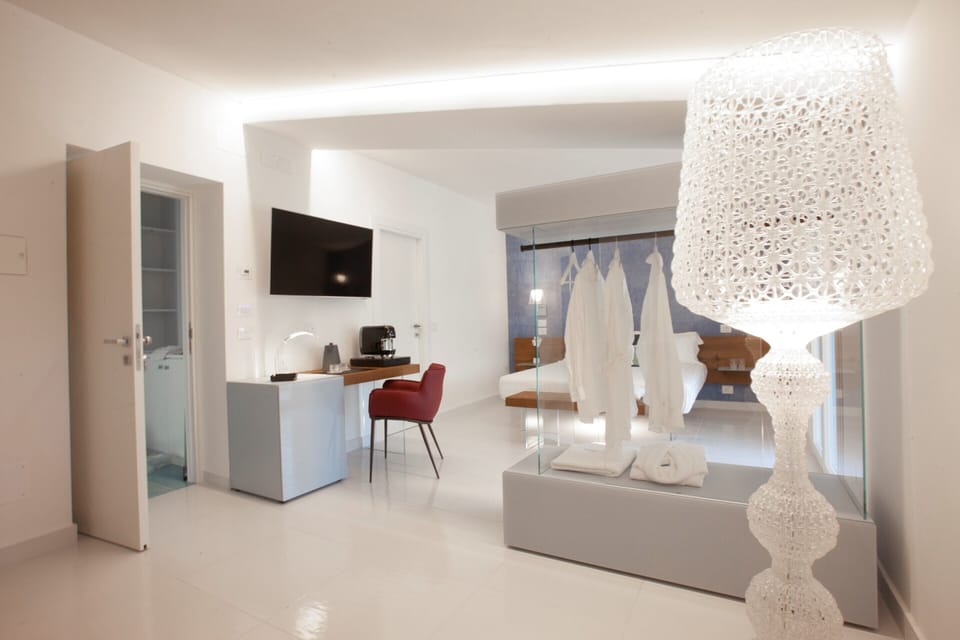 Premium Suite, Terrace, Sea View | Premium bedding, memory foam beds, minibar, individually decorated