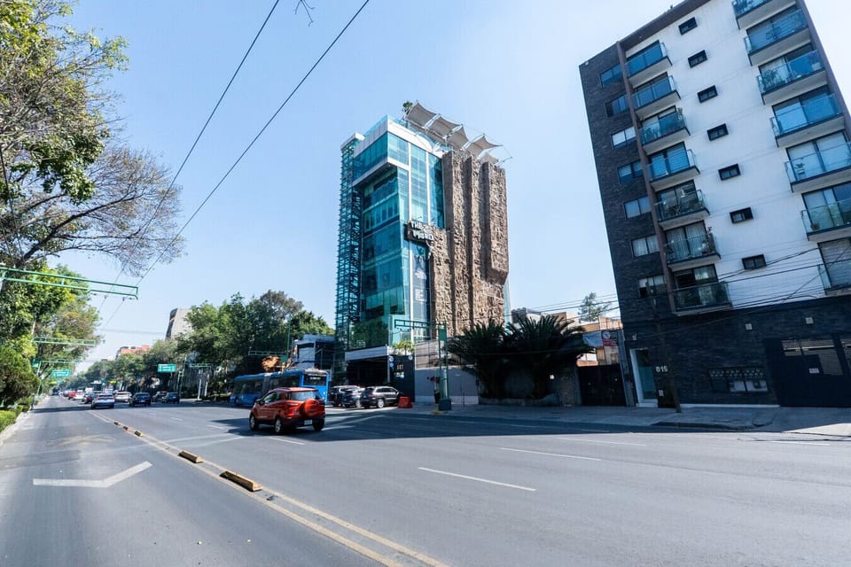 vista al edificio