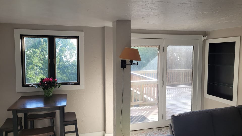 Dining in living space