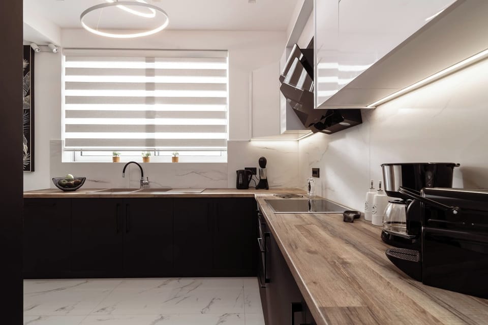 Villa, 3 Bedrooms, Terrace, Garden View | Private kitchen