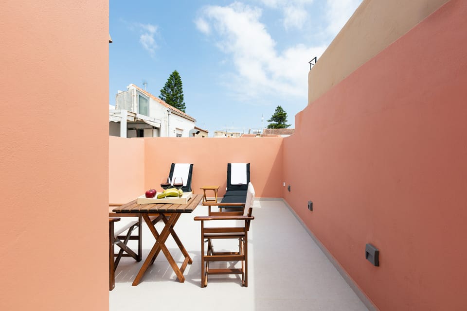 Bask in the warm Creten sun while have your breakfast.