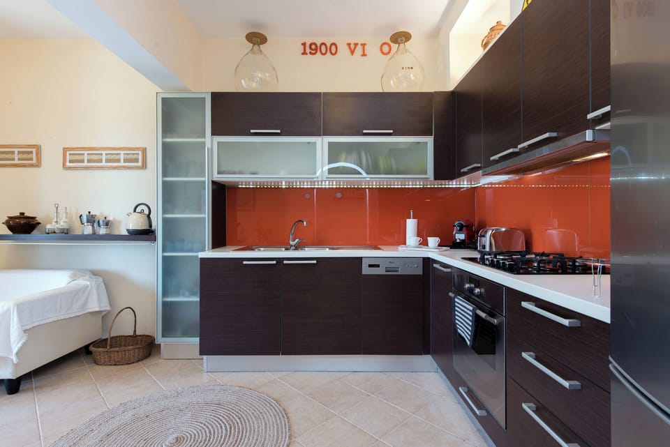 House, 2 Bedrooms, Sea View | Private kitchen | Fridge, oven, stovetop, coffee/tea maker