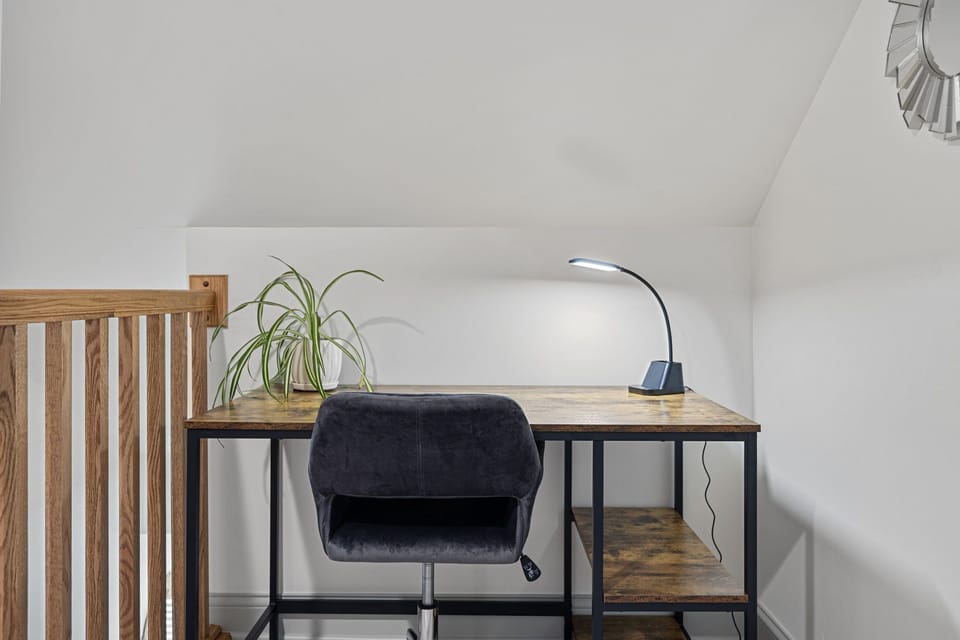 Dedicated work space.