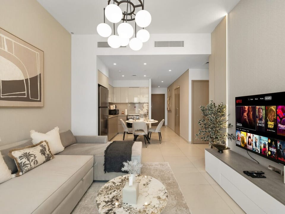 Relax and stream your favorites on the Smart TV