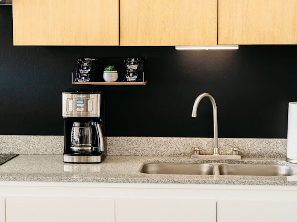 Wake up to the quiet Cabo morning and brew your own fresh cup of coffee before heading out to explore.