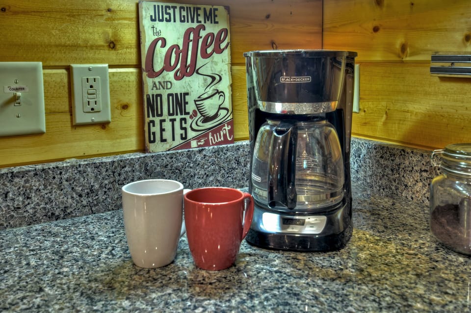 Coffee station w/ drip coffee