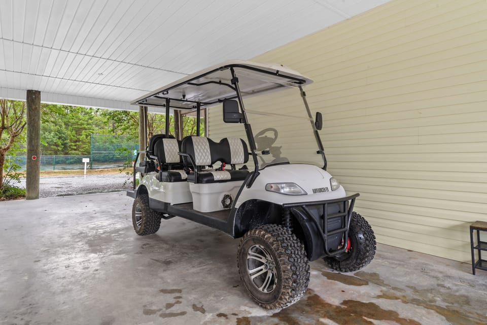 Cruise around town in the new 2023 all electric 6 seater golf cart. 