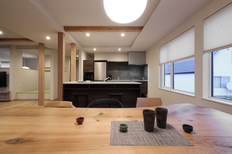 House, 3 Bedrooms | Private kitchen | Full-size fridge, microwave, stovetop, dishwasher