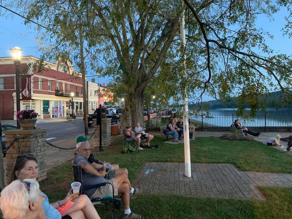 Music in the park every Wednesday during the summer