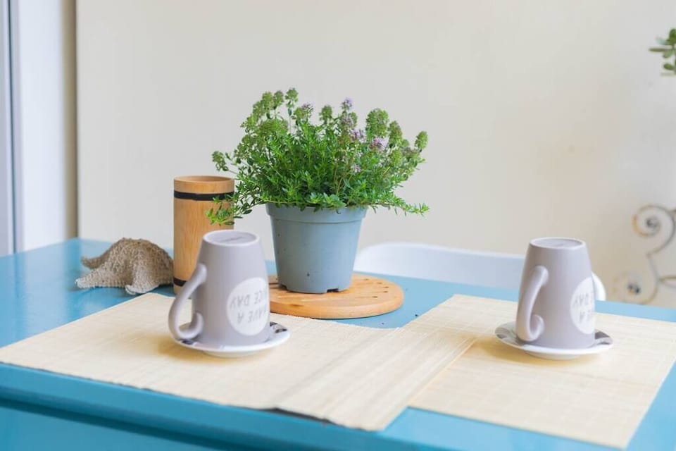 Dining area outside