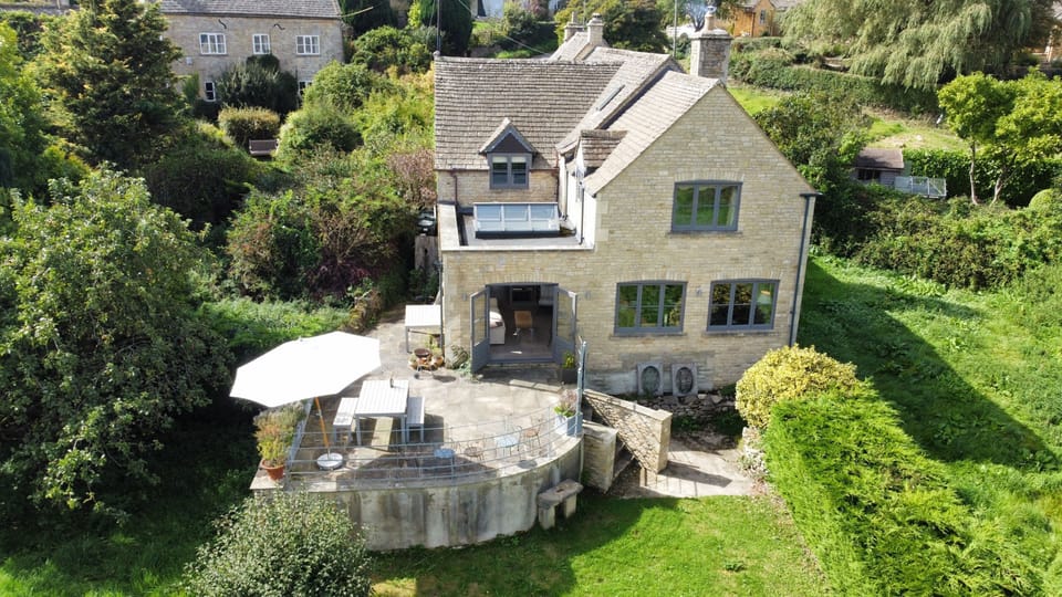 Aerial View of Garden, Sixpenny Cottage, Bolthole Retreats