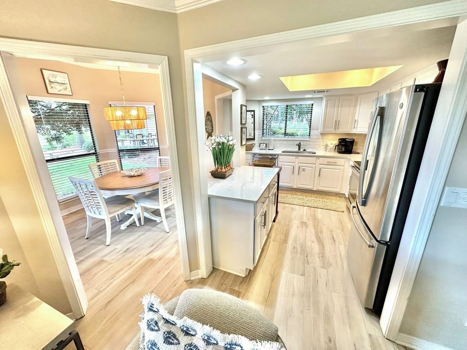 Fully stocked kitchen