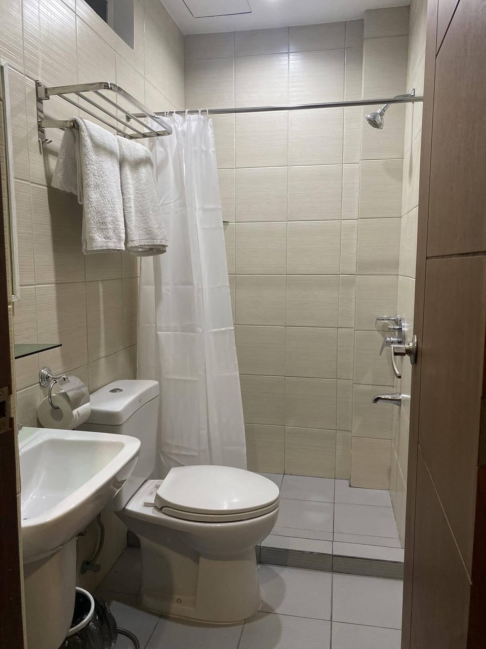 Free toiletries, hair dryer, towels, soap