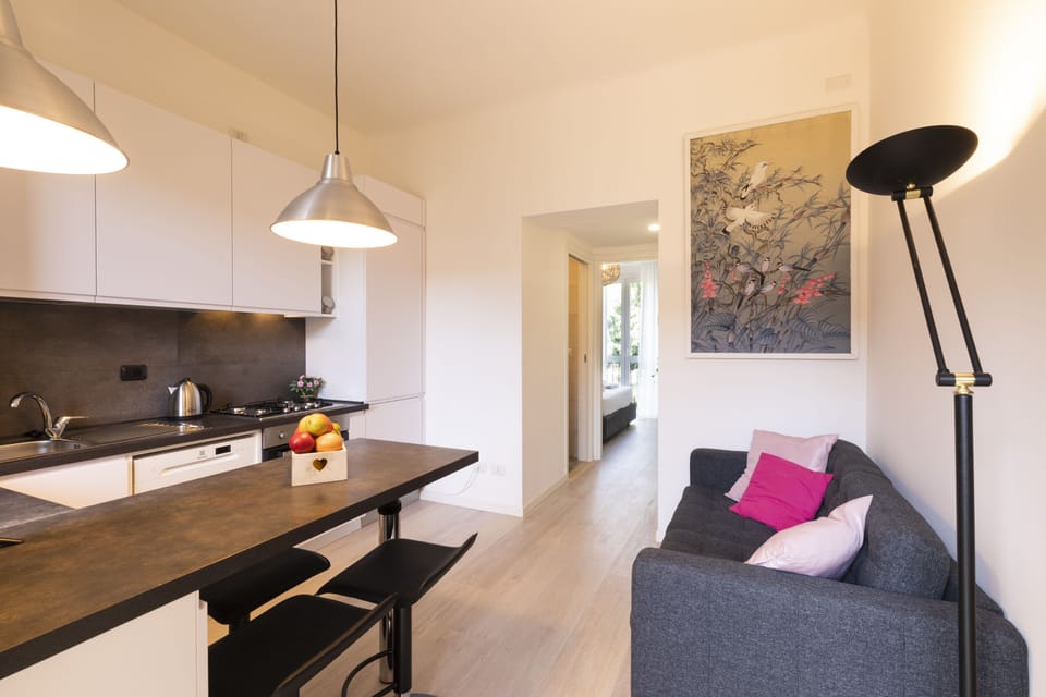Design Apartment | Living area | Flat-screen TV