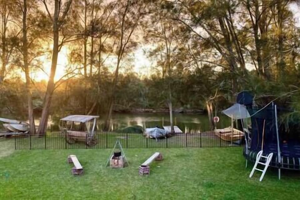 Enjoy beautiful golden sunsets from the back deck