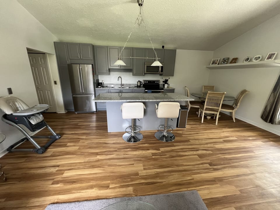 Fully equipped kitchen on the 1st floor
