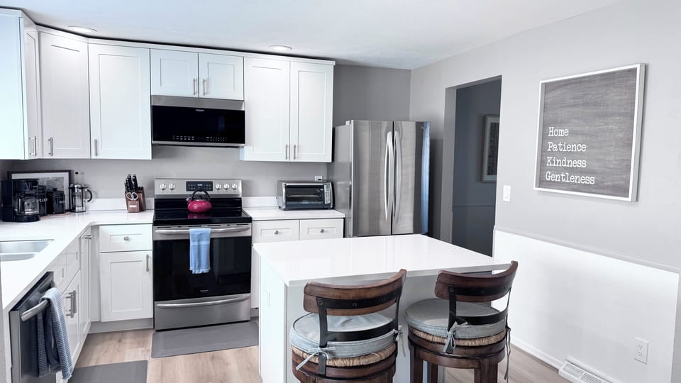 Kitchen with Bar Seating